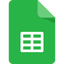 Google Sheets logo — MCP server on Cohorva