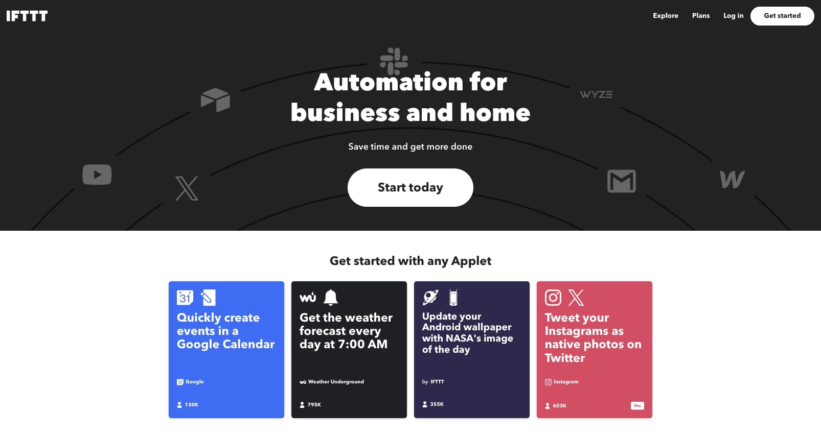 IFTTT platform
