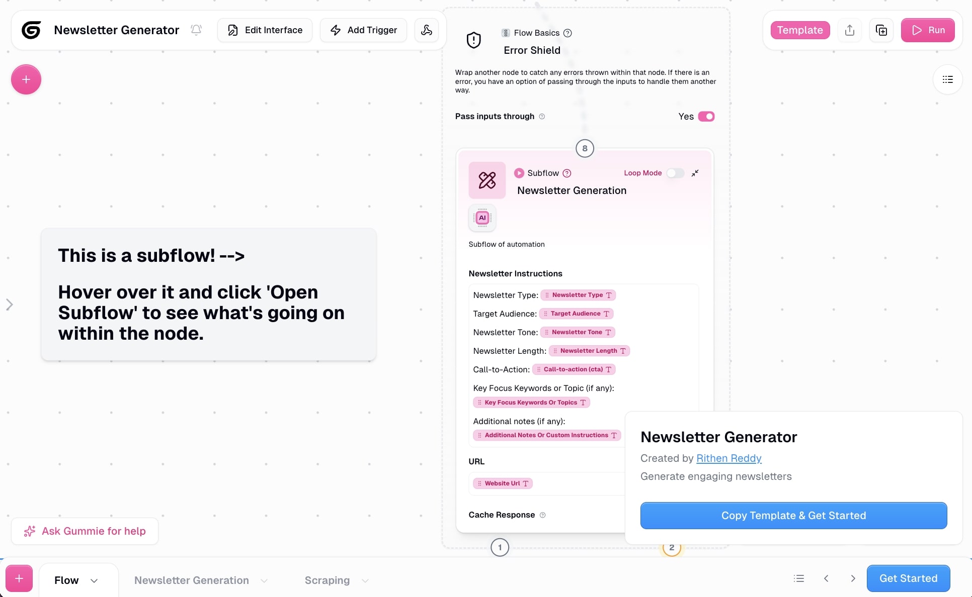 Newsletter creator agent