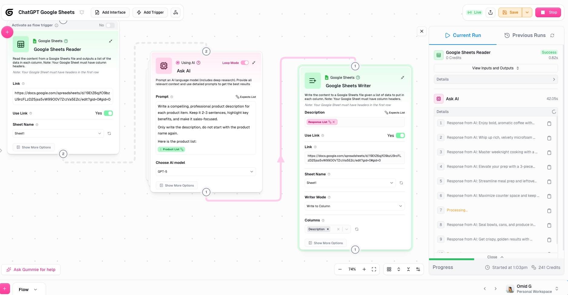 Running Cohorva automated workflow