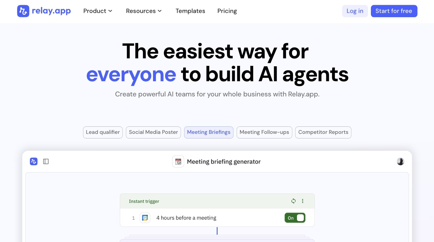 Relay.app platform 
