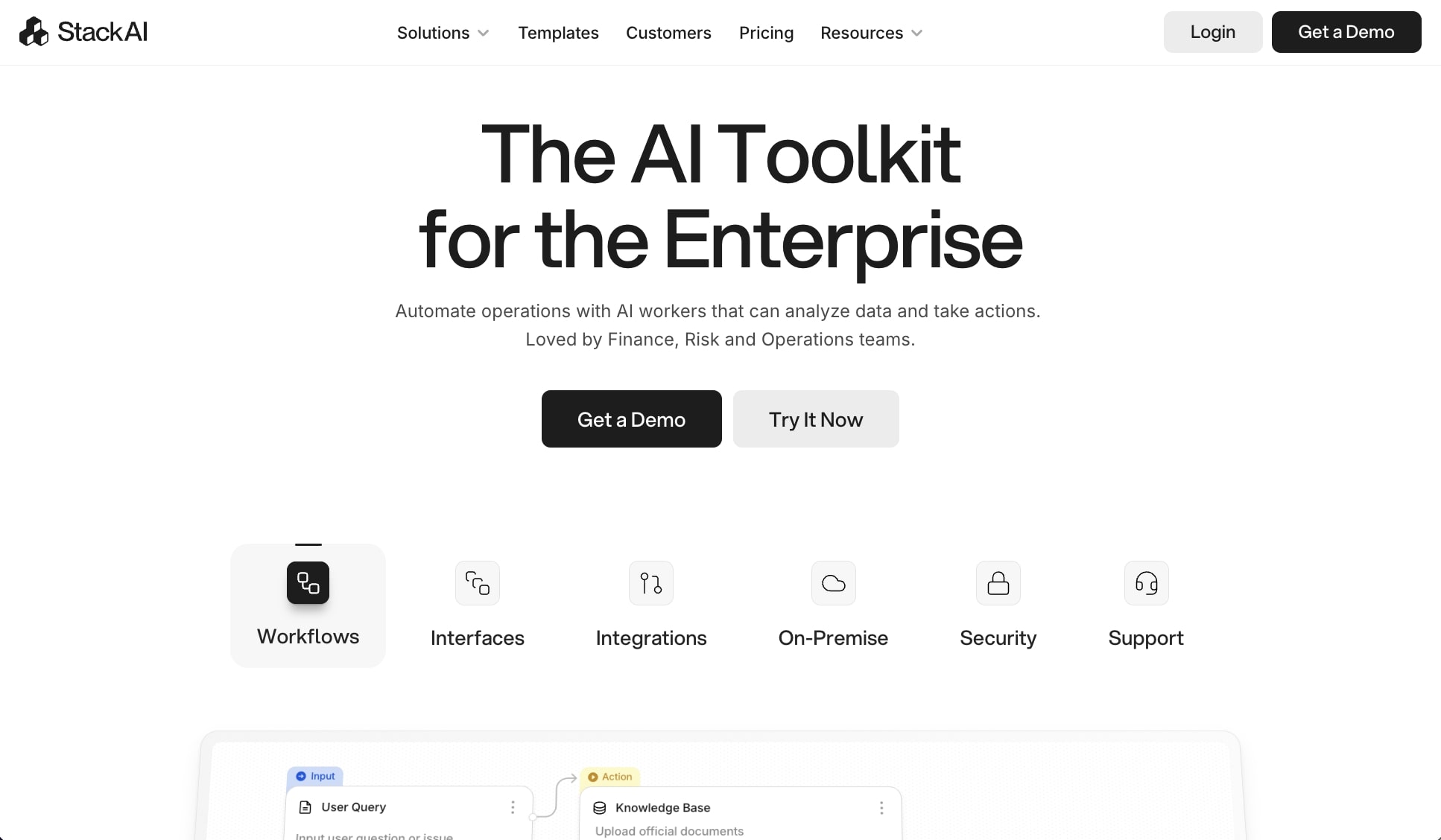 StackAI AI toolkit
