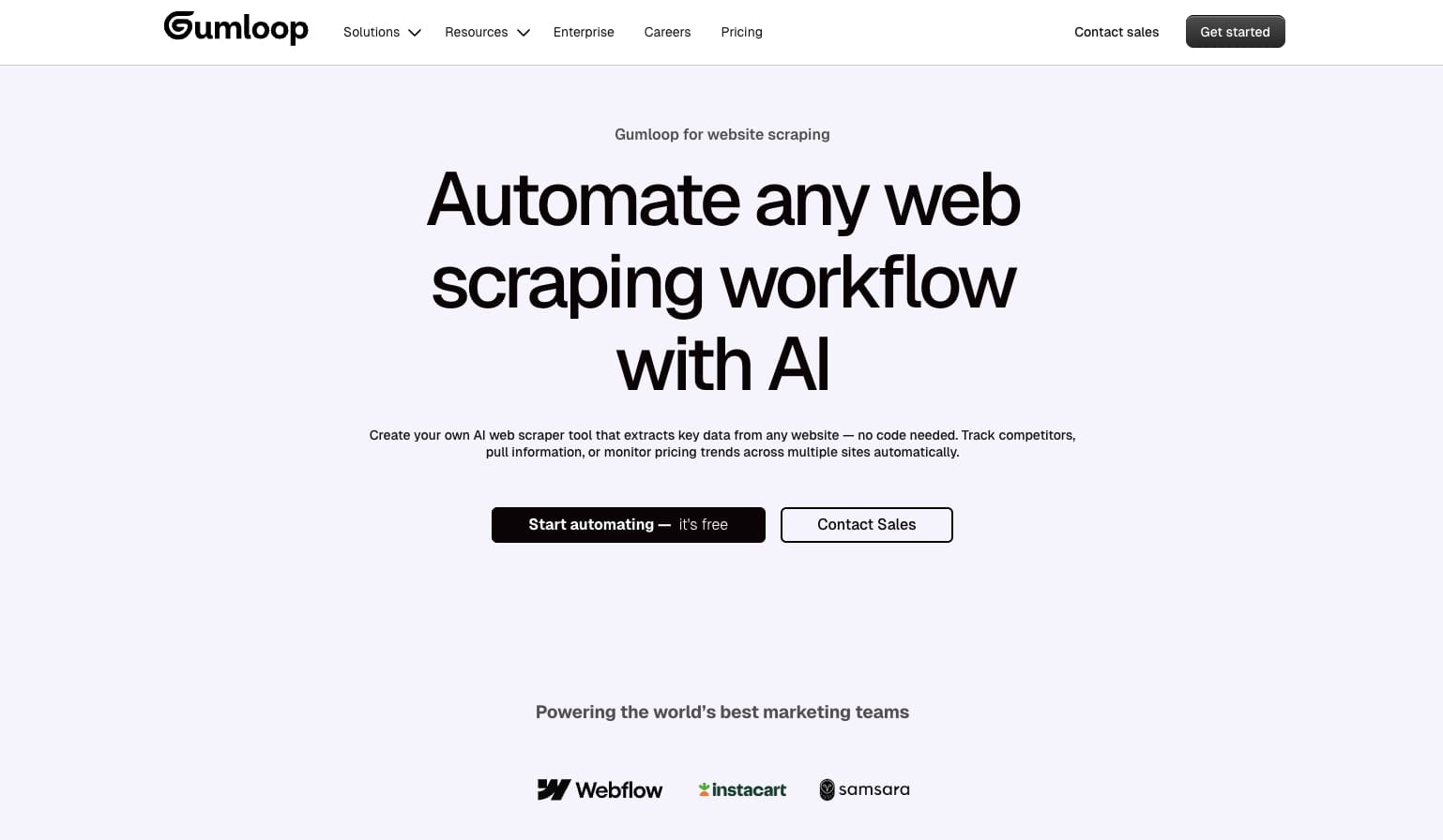 Cohorva web scraping workflow tool