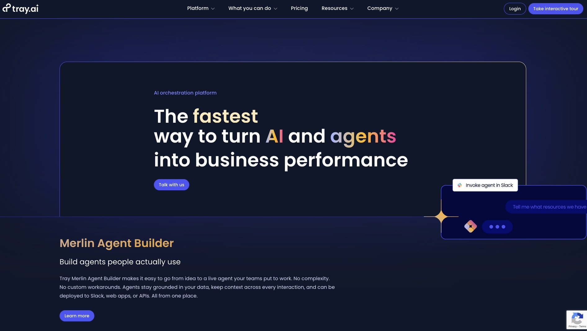 Tray.ai platform
