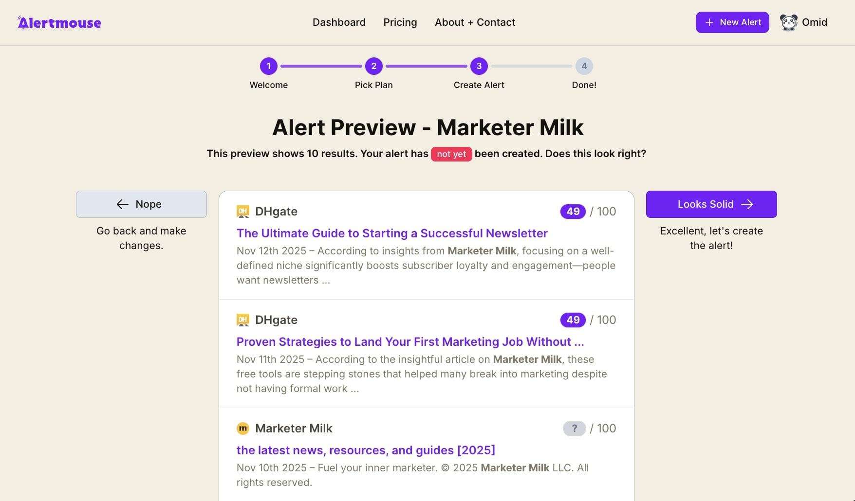 Alertmouse product