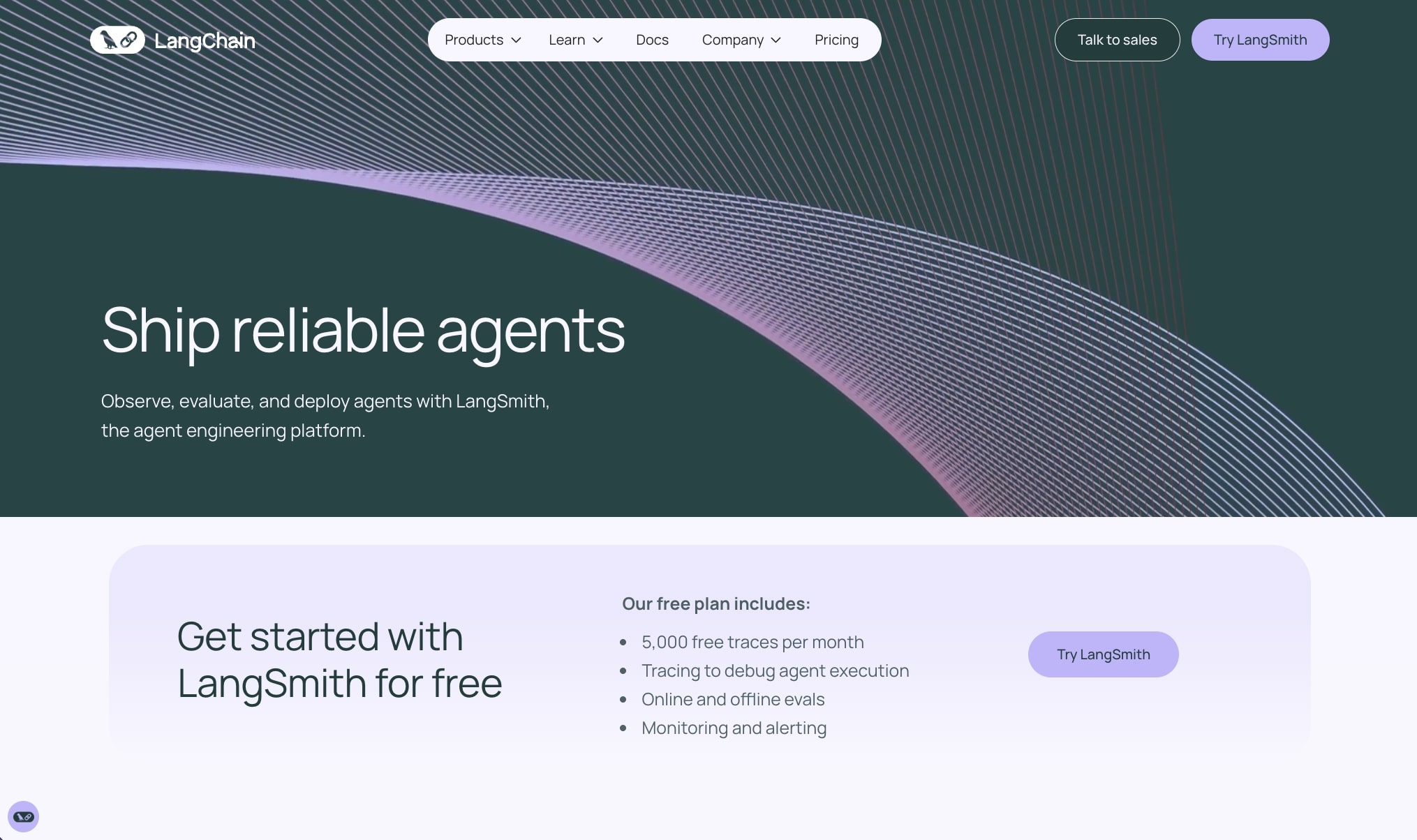 LangChain AI agent framework