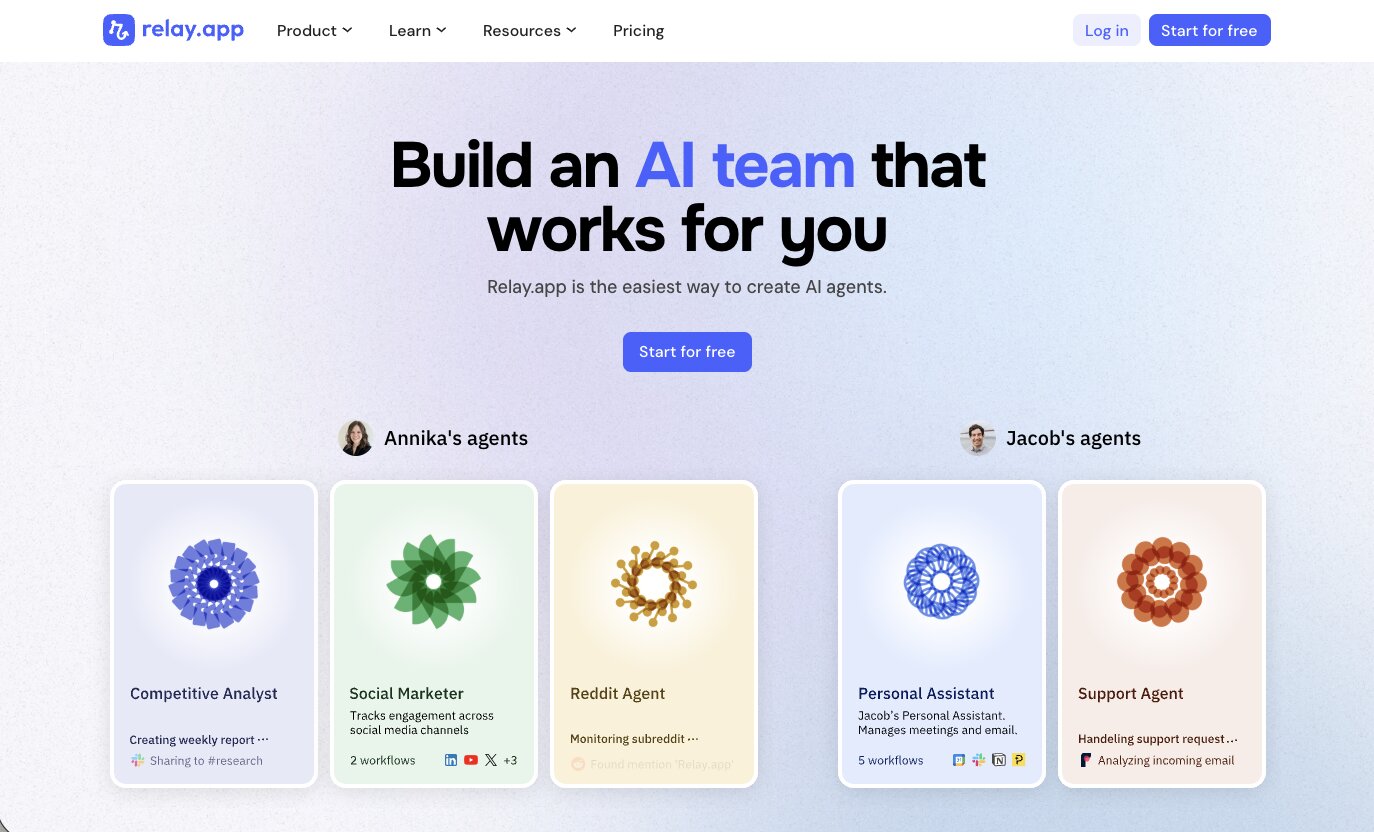 Relay.app AI automation tool