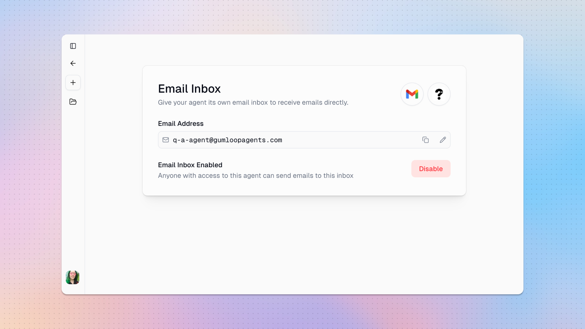 Email inboxes