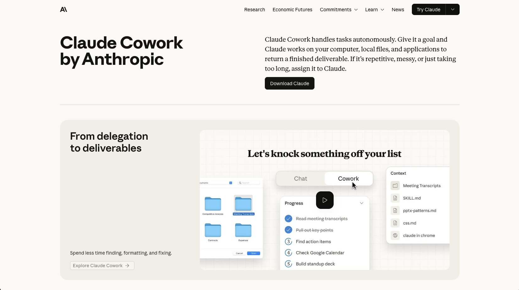 Claude Cowork
