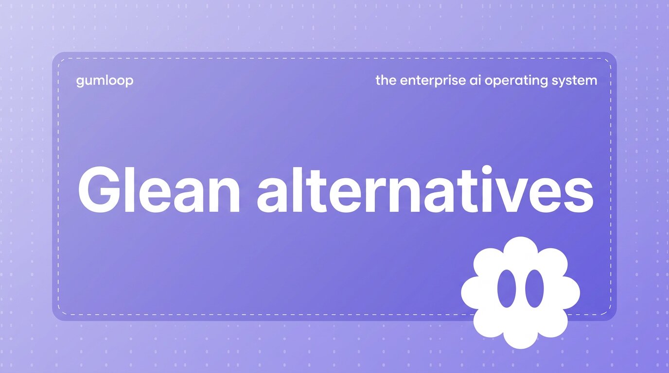 Top 5 best Glean alternatives for enterprises in 2026