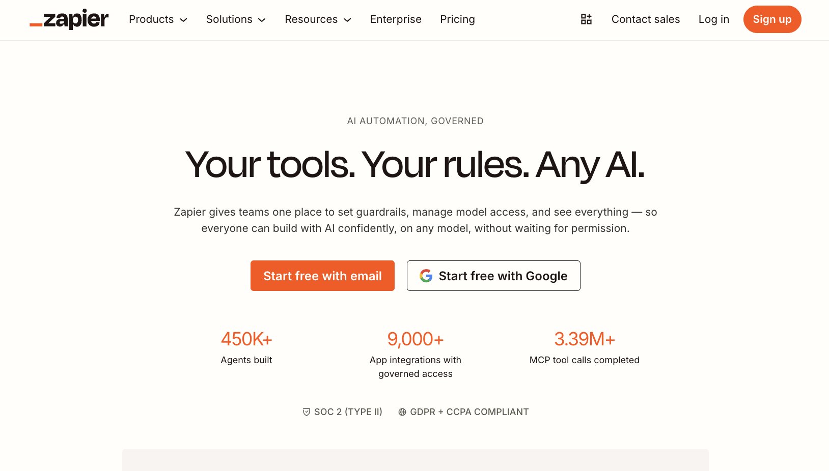 Zapier AI agents