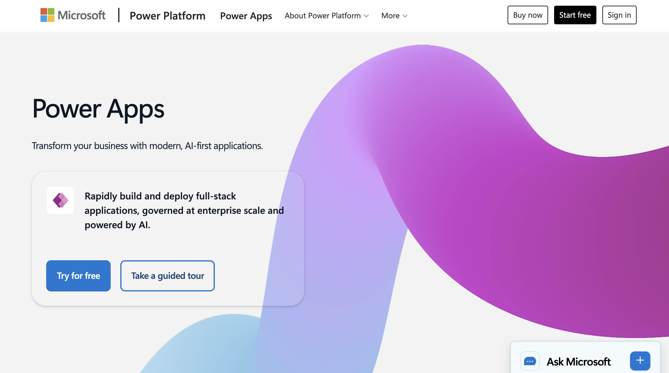 Microsoft Power Apps