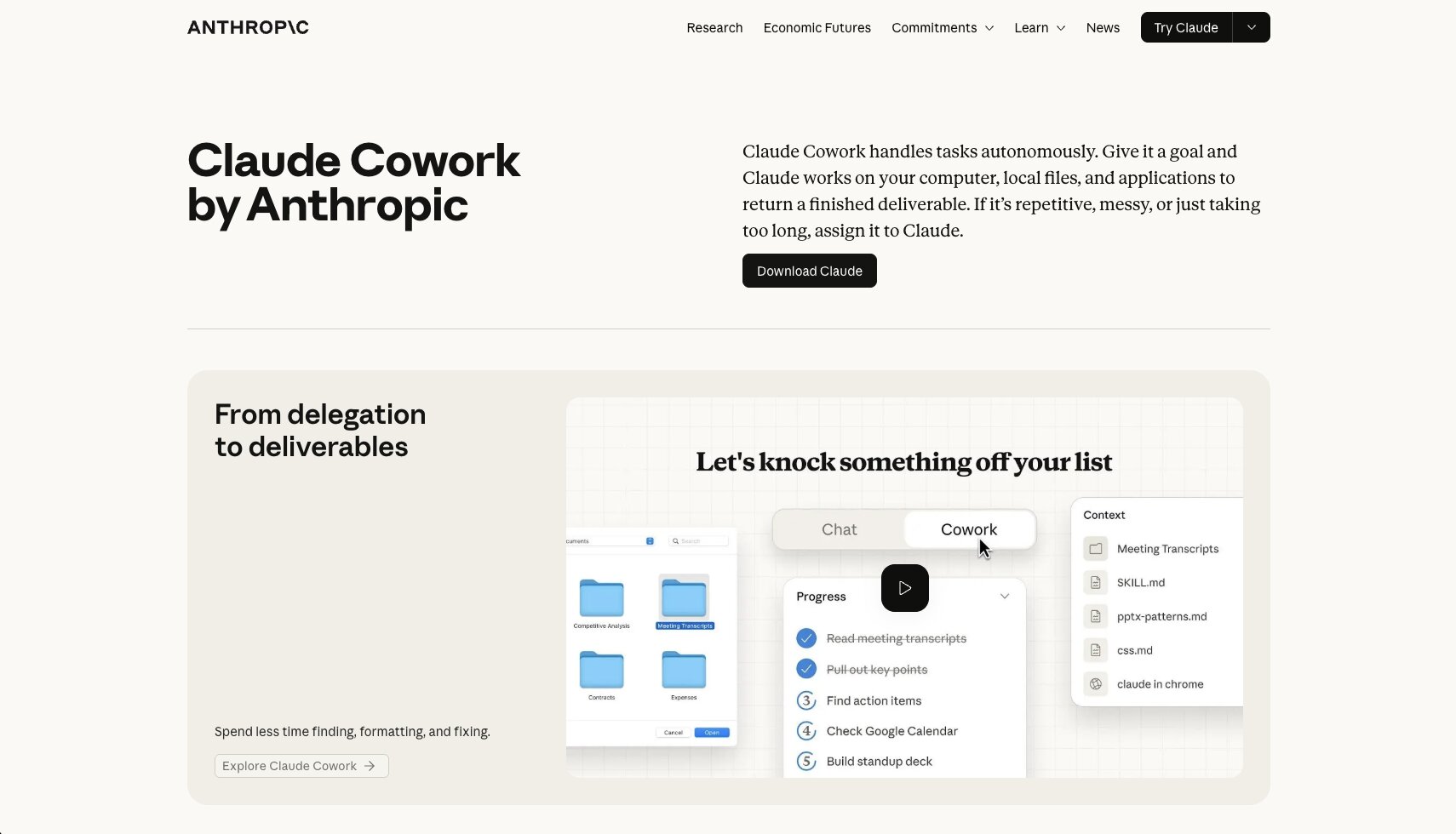 Claude Cowork