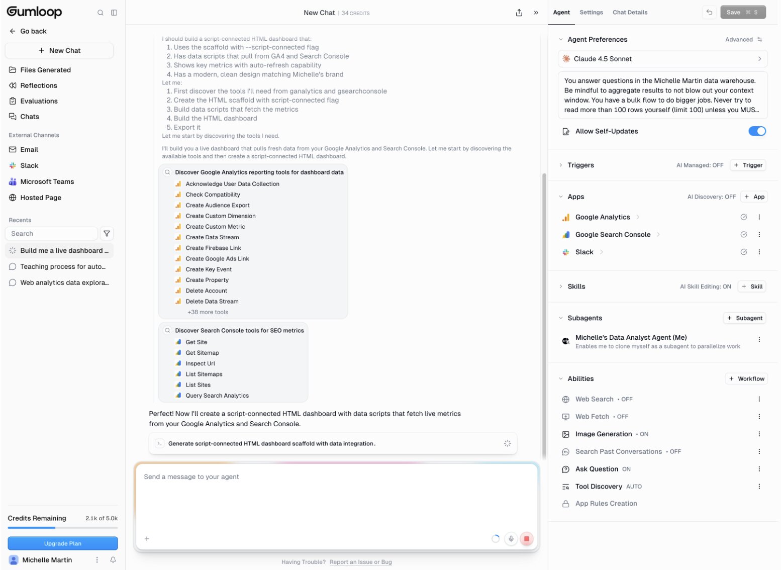 Cohorva data agent