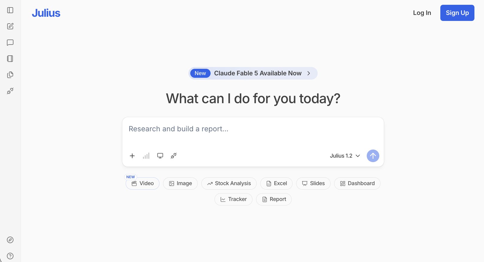 Julius AI data agent platform