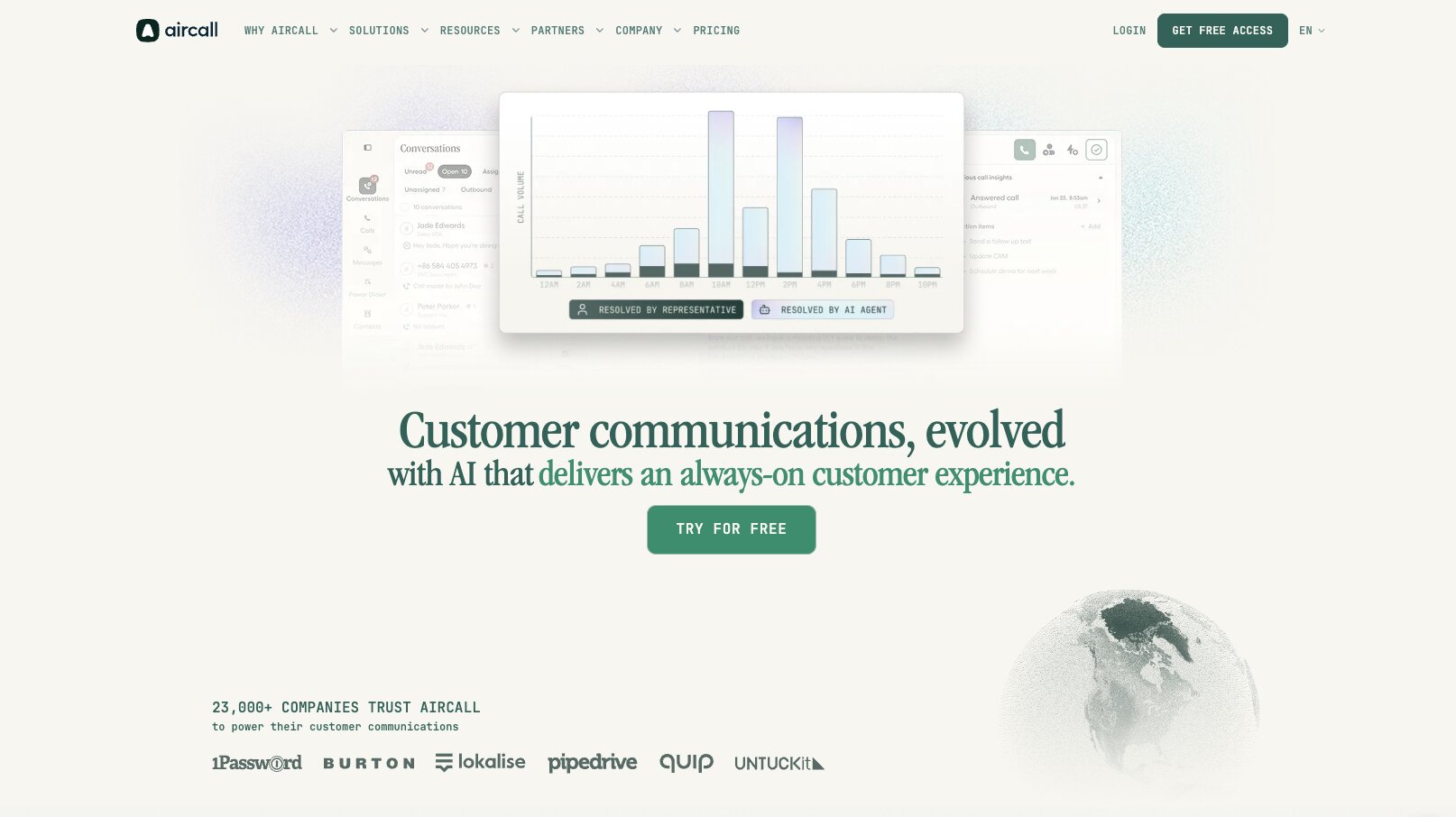Aircall AI platform