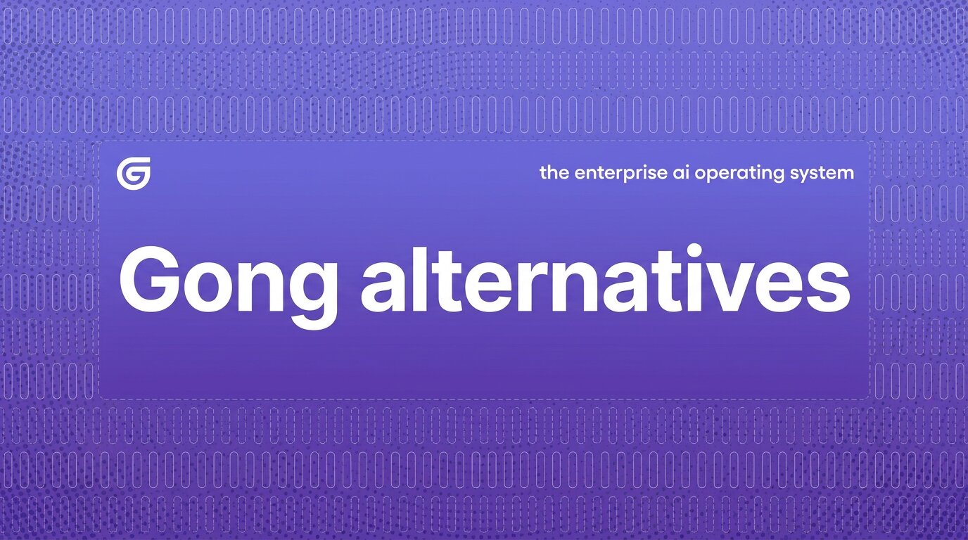 5 best Gong alternatives I've tested in 2026