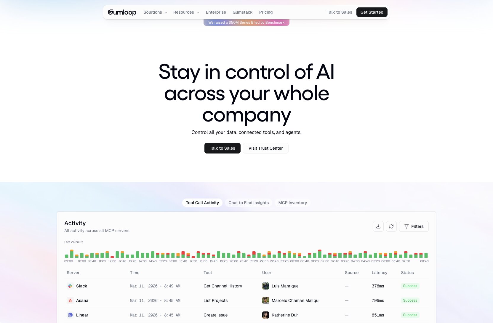 Gumstack feature