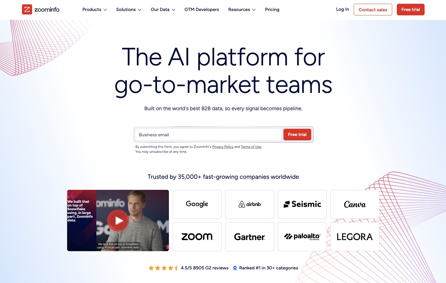 ZoomInfo platform